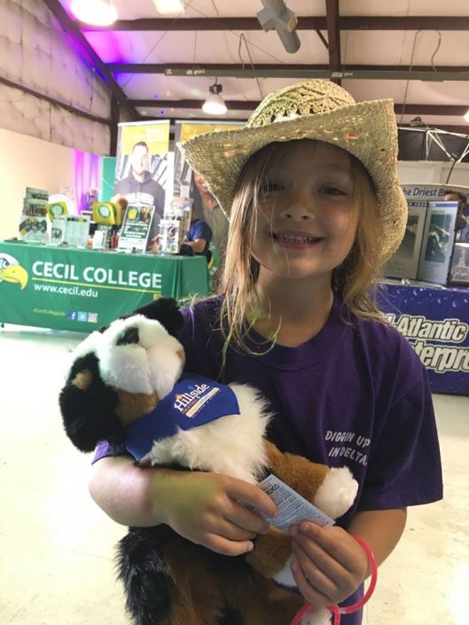 cowgirls like Hillside HVAC "Super Secret Winner" at the 2018 Cecil County Fair