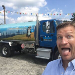 Jimmy at the Cecil County Fair in front of the Hillsid etrucl