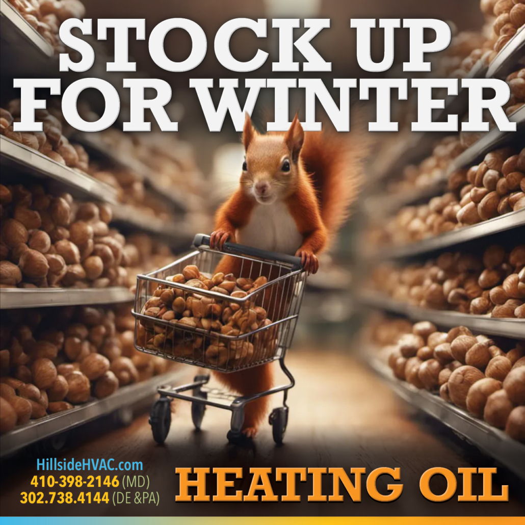 stock up on heating oil